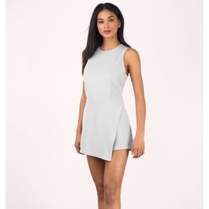Tobi Grey Asymmetrical Romper *tags on***